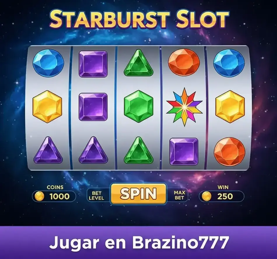 Starburst Slot en Brazino777